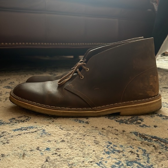Clarks Desert Boot Beeswax Size 14 - Picture 3 of 3